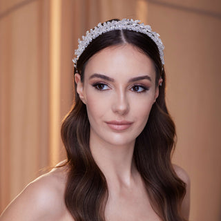 Elegant Crystal Beaded Hairband - Glamourous Grace