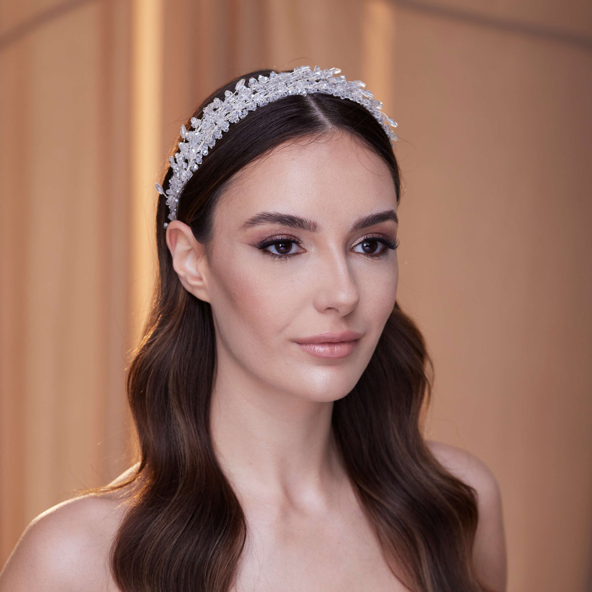 Elegant Crystal Beaded Hairband - Glamourous Grace