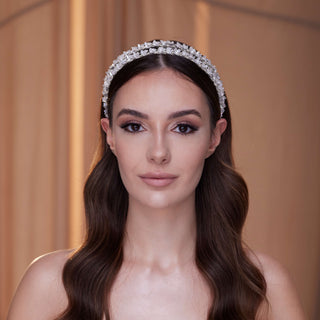 Crystal Beaded Hairband - Glamourous Grace