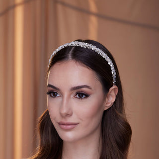Crystal Rhinestone Hairband - Glamourous Grace