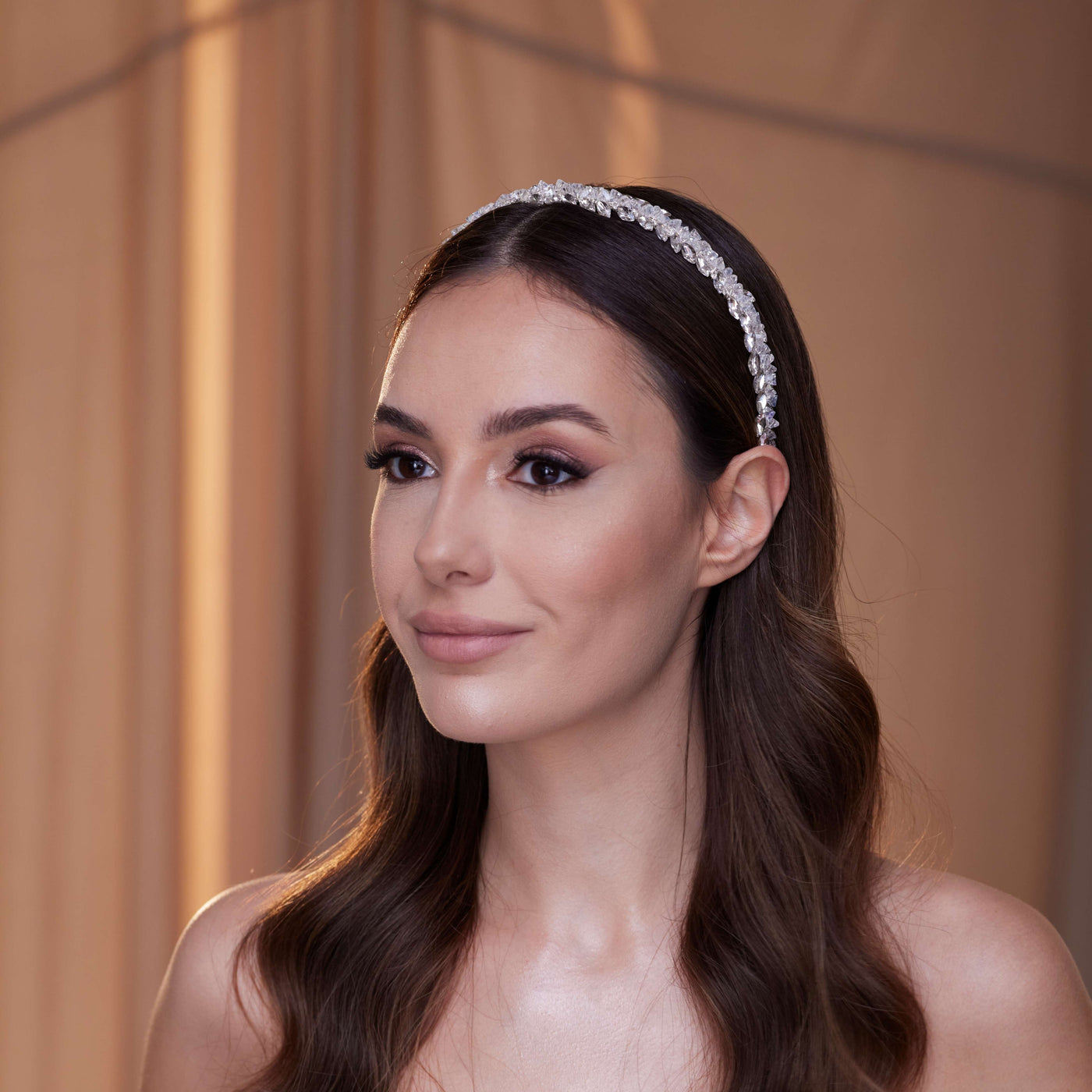 Crystal Rhinestone Hairband - Glamourous Grace
