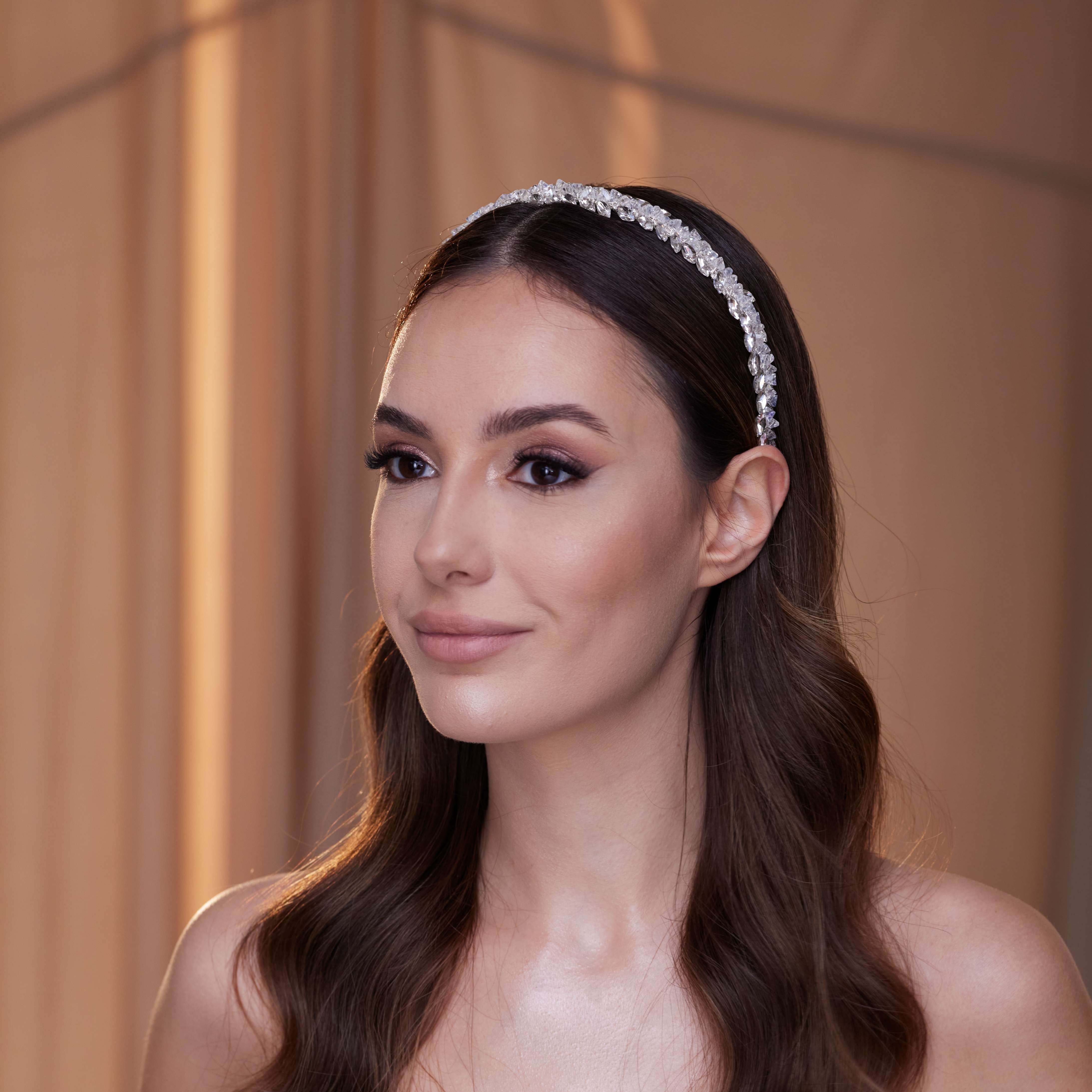 Crystal Rhinestone Hairband - Glamourous Grace
