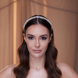 Crystal Rhinestone Hairband - Glamourous Grace