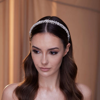 Crystal Rhinestone Hairband - Glamourous Grace