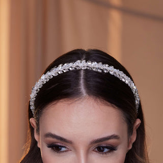 Crystal Rhinestone Hairband - Glamourous Grace