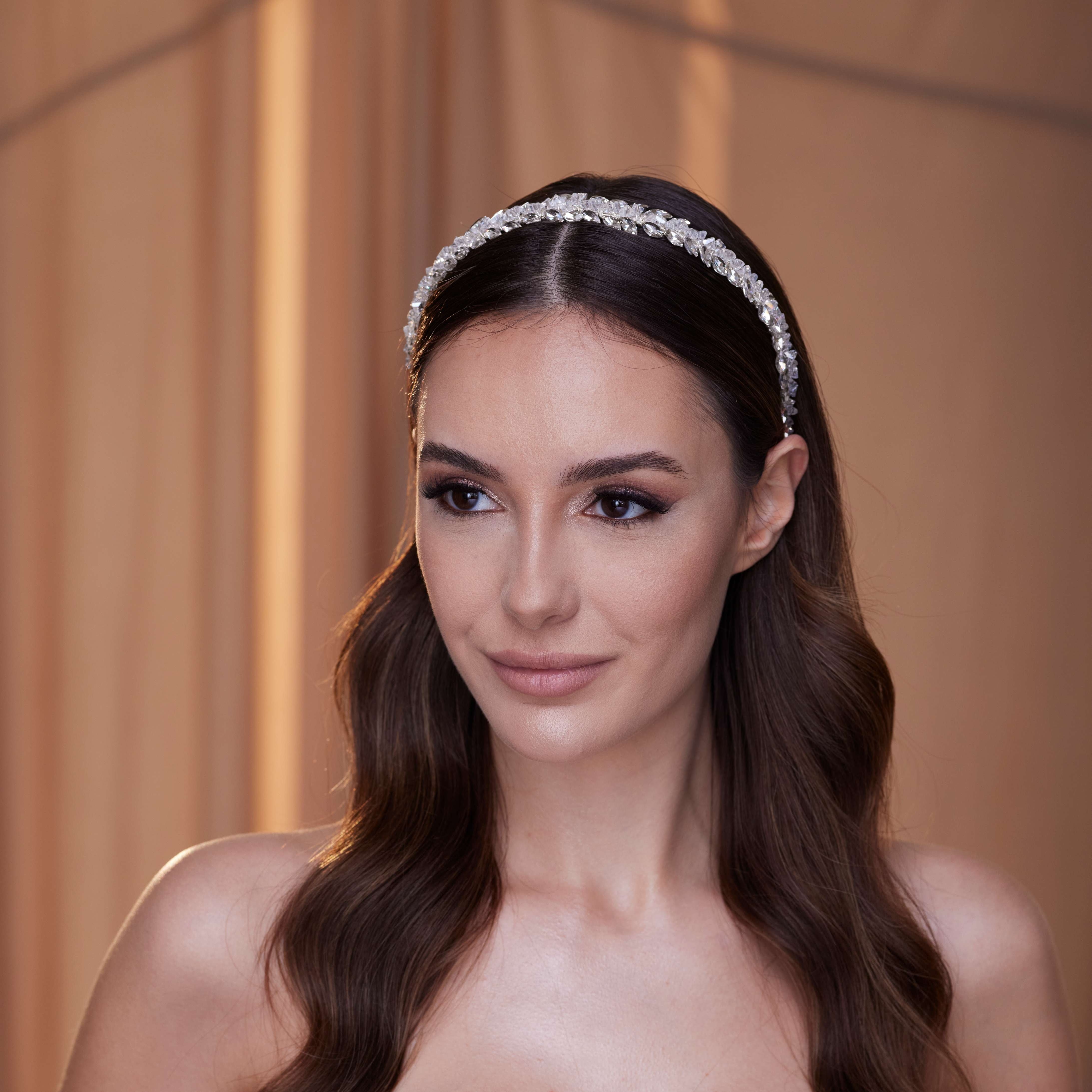 Crystal Rhinestone Hairband - Glamourous Grace