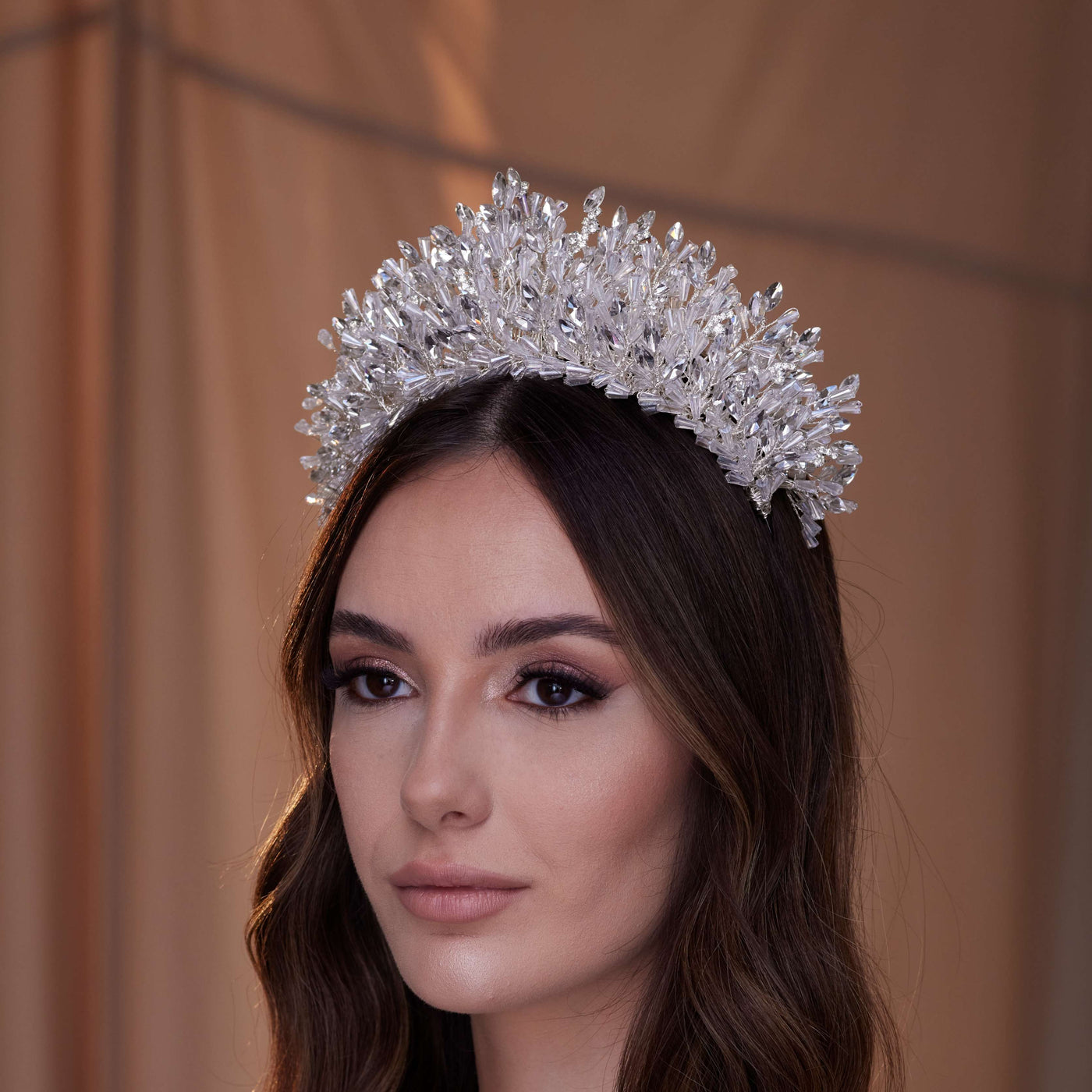 Crystal Rhinestone  Tiara - Glamourous Grace