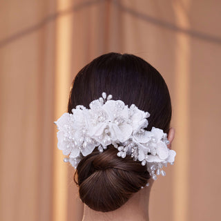 Elegant Hair Vine with Felt Flowers - Glamourous Grace