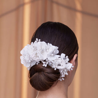Elegant Hair Vine with Felt Flowers - Glamourous Grace