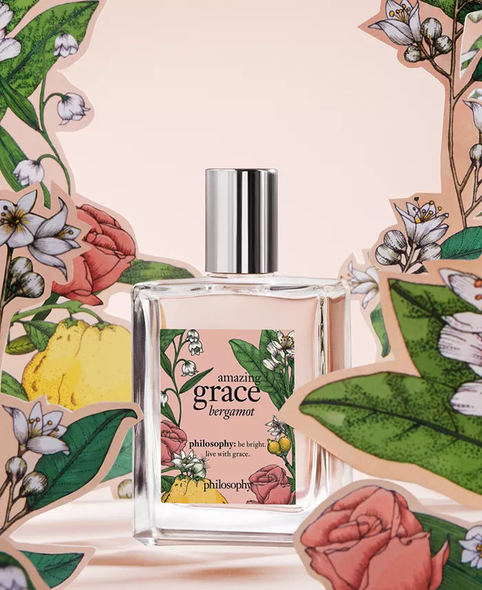Philosophy Amazing Grace Bergamot Eau de Toilette Spray for Women - 2 oz / 60ml