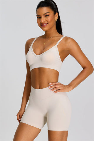 The Zero Drag Sports Bra Shorts 2-Piece Set