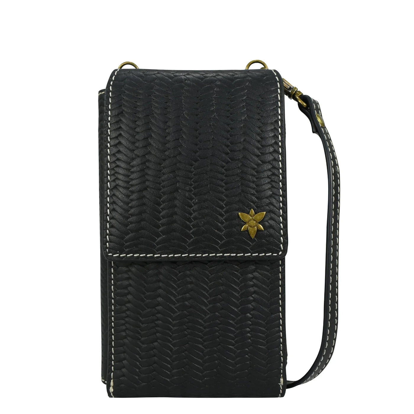 Heritage Leather Large Phone Organizer - 1978 - Glamourous Grace