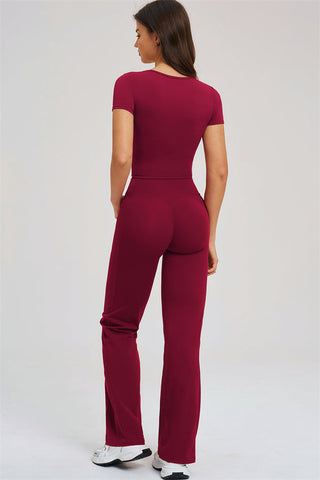The Sizzle T-shirt Flared Leggings 2-Piece Set