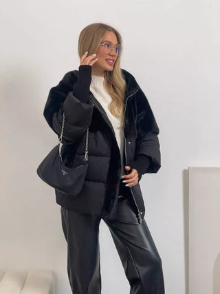 Stella Eco-Fur Down Fill Coat