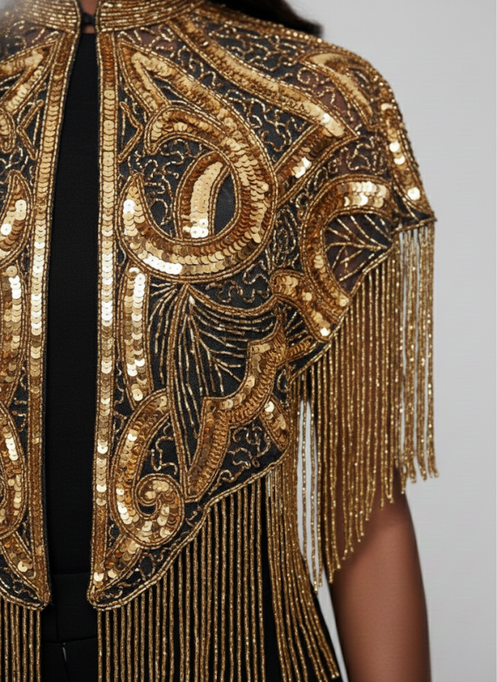 Aurum Empress Cape - Glamourous Grace