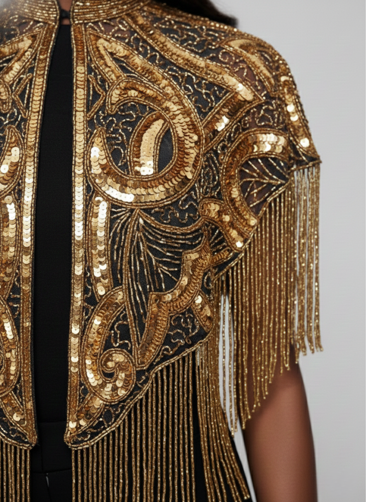 Aurum Empress Cape - Glamourous Grace