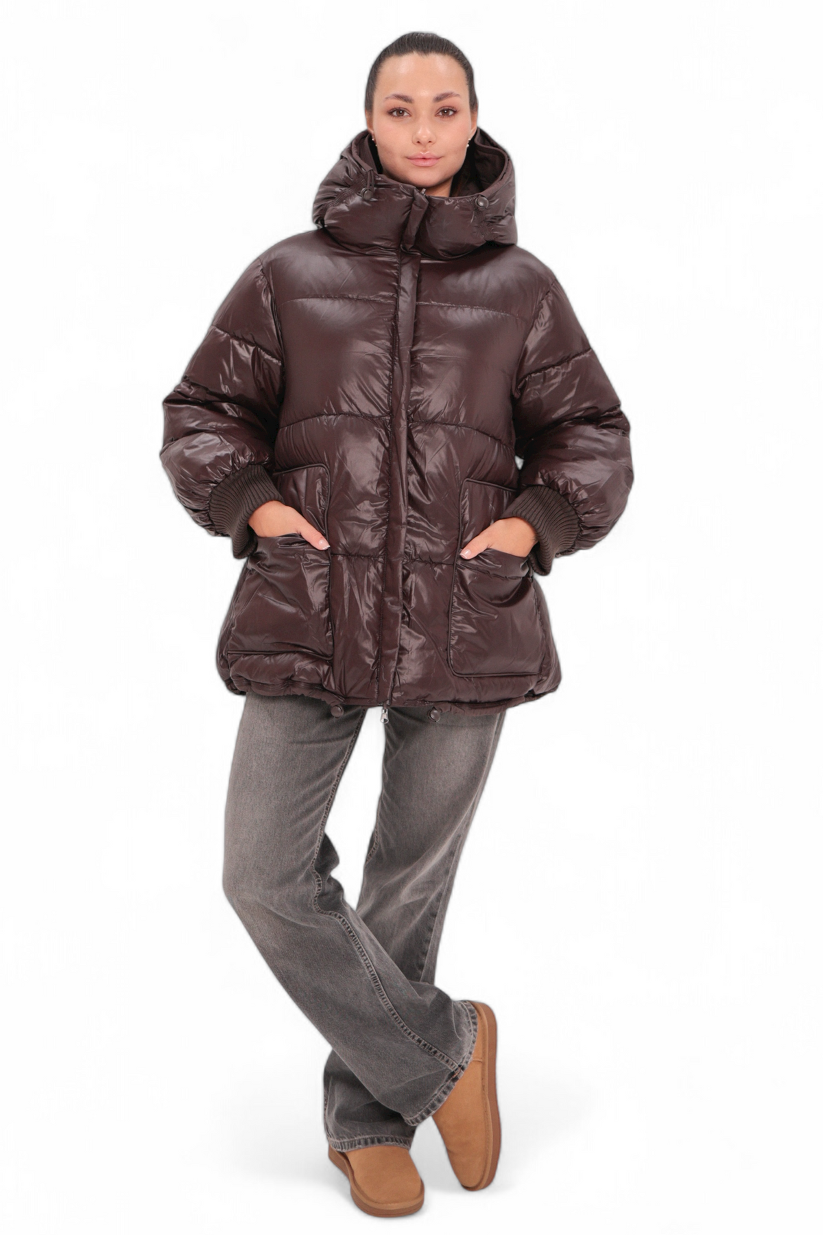 Reversible 2 in 1 Insulated Bio-Down Winter Coat