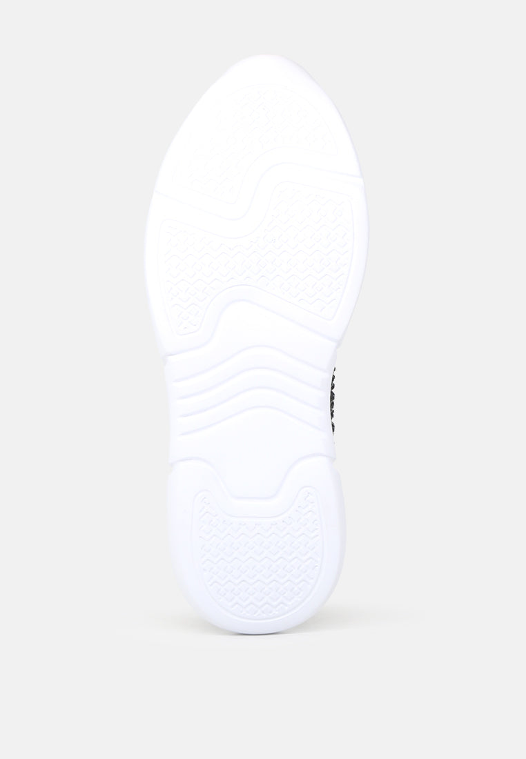 Chrissy Active - Slip-On Studded Sneakers - Glamourous Grace