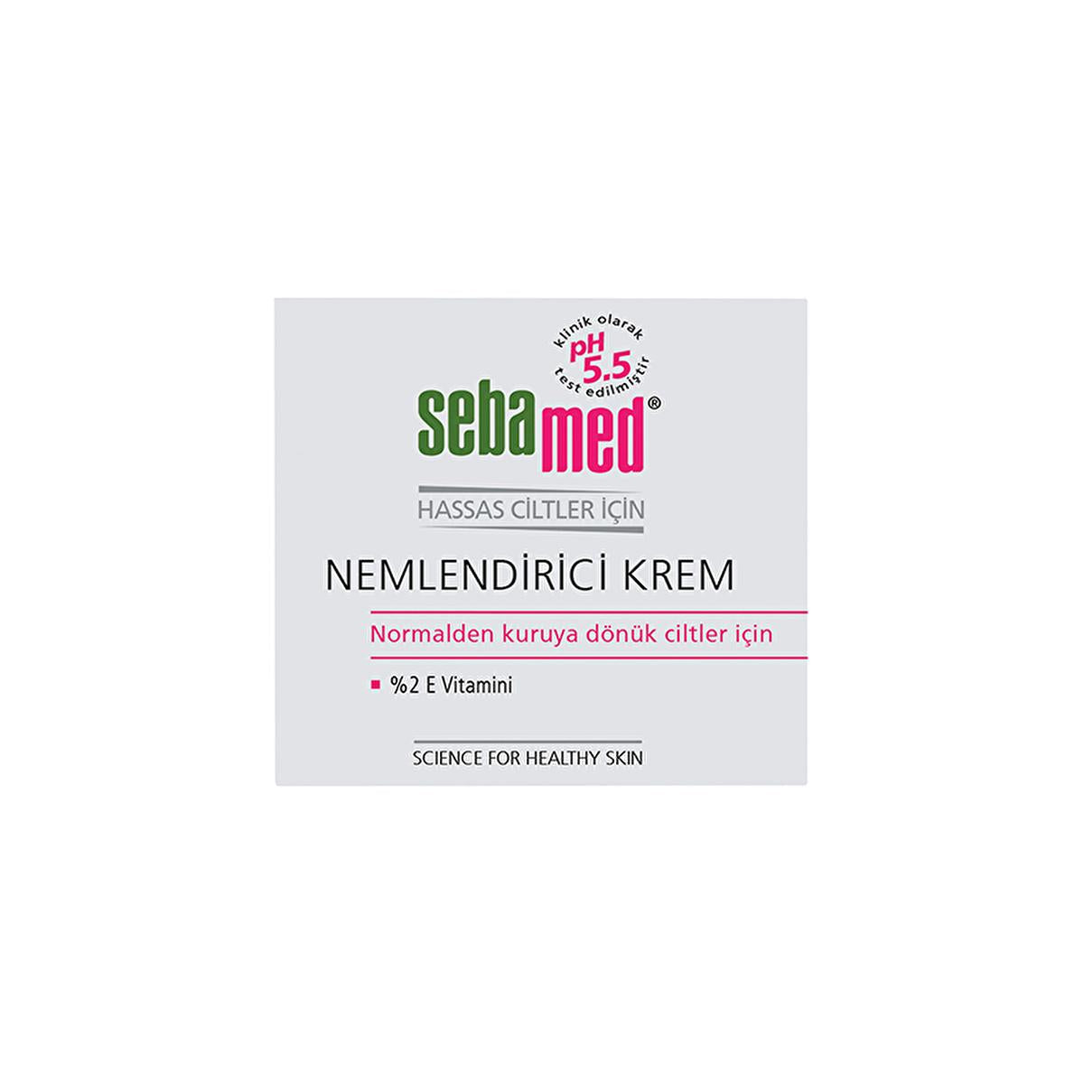 Sebamed Moisturizing Day Cream 75ml - Hydrates, Protects & Anti-Aging Vitamin E Face Cream for Sensitive Skin, Dermatologist Tested, Makeup Base - Glamourous Grace