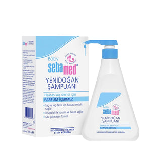 Sebamed Baby Newborn Shampoo 500ml - Gentle, pH Balanced for Sensitive Skin - Glamourous Grace