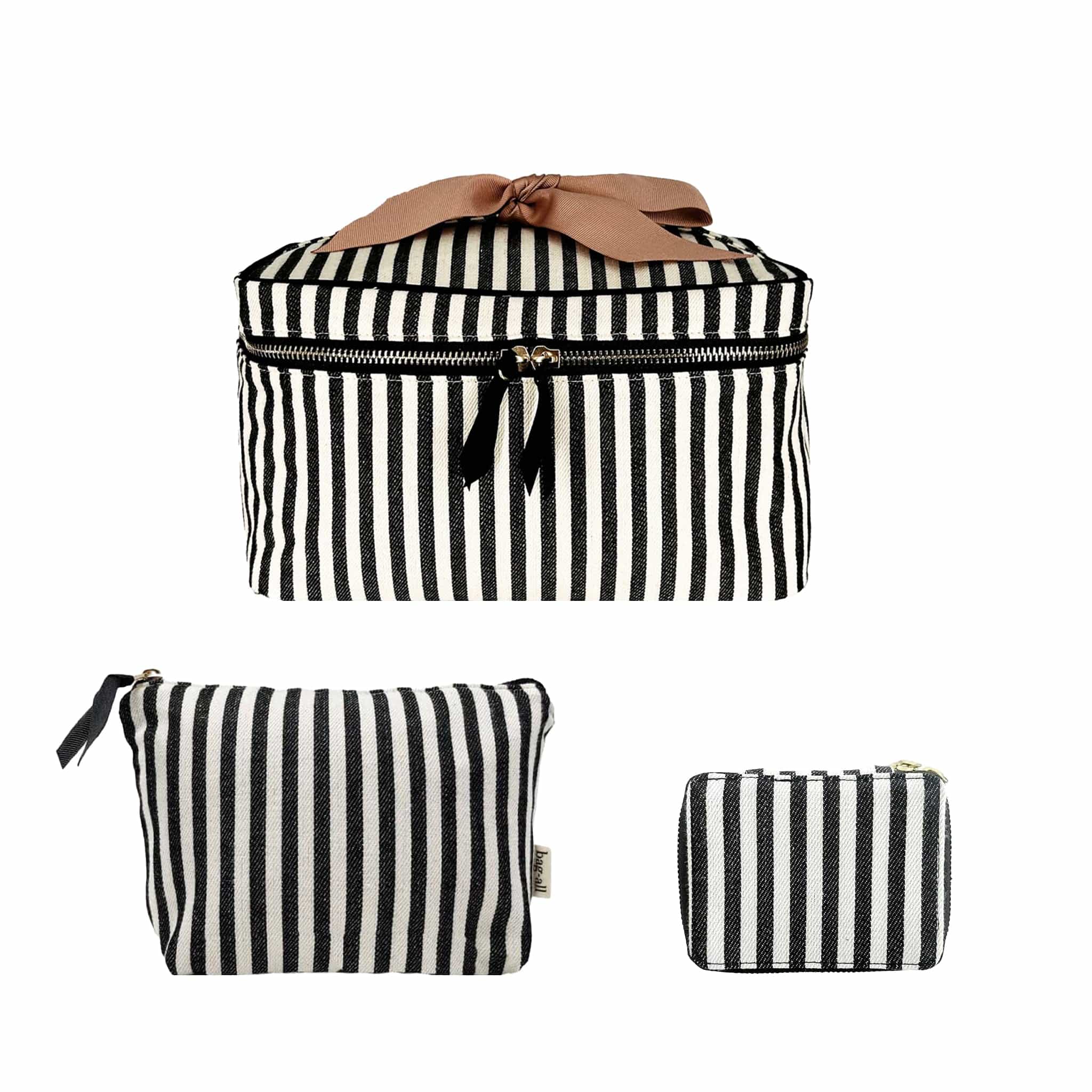 Cutest Striped Travel Gift Set Deal 3-Pack - Glamourous Grace