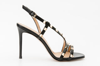 The Bellavista Black Leather Sandal Final Sale! - Glamourous Grace