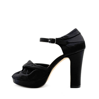 Gloria Satin Heels - Glamourous Grace