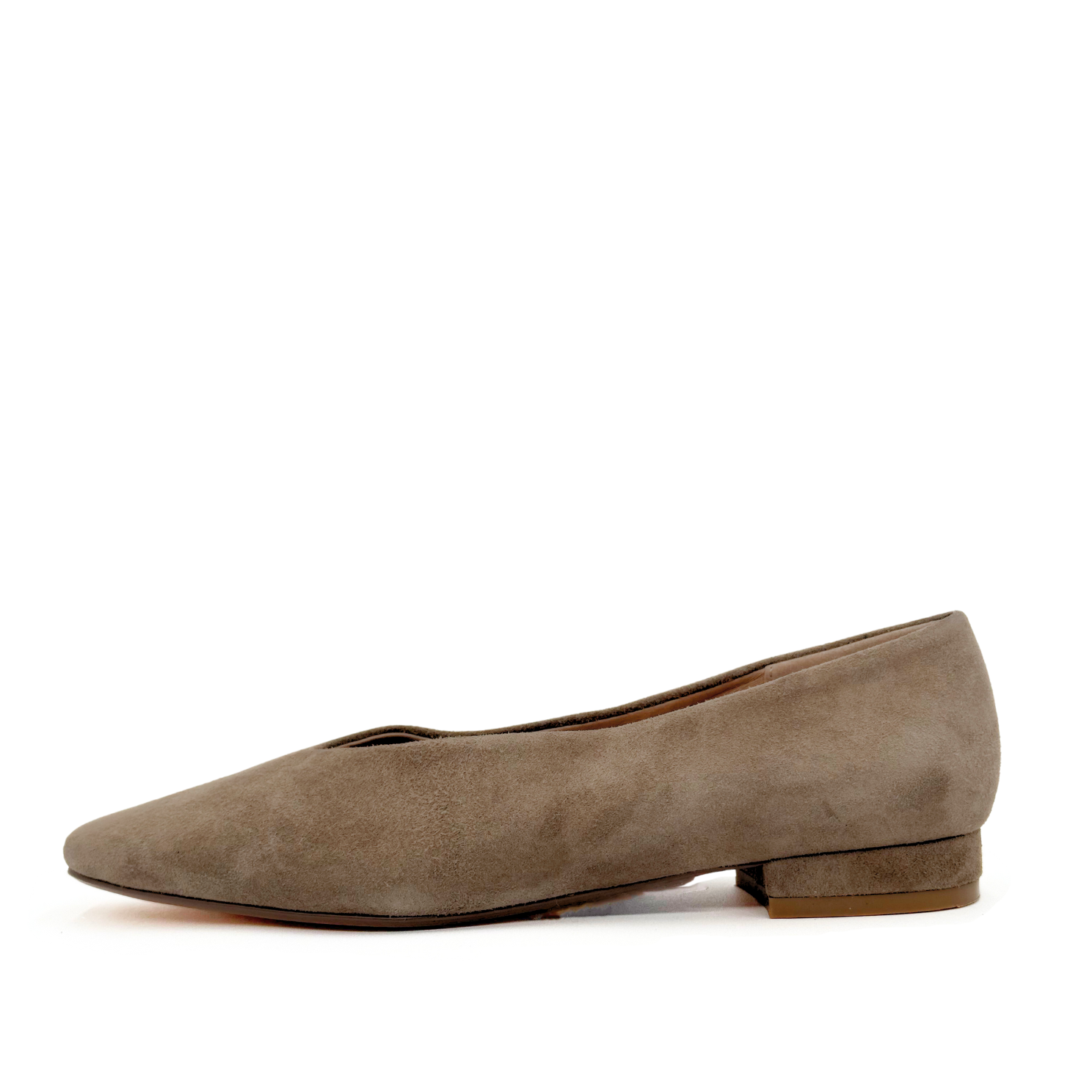 Slick Suede Ballet Flats - Glamourous Grace