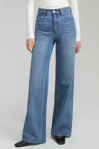 Angeles High Rise Baggy Jeans HJ103 - Glamourous Grace
