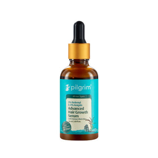 Pilgrim Redensyl 3% + Anagain 4% + 5% Capilia Stem Advanced Hair Growth Serum with Korean Black Rice