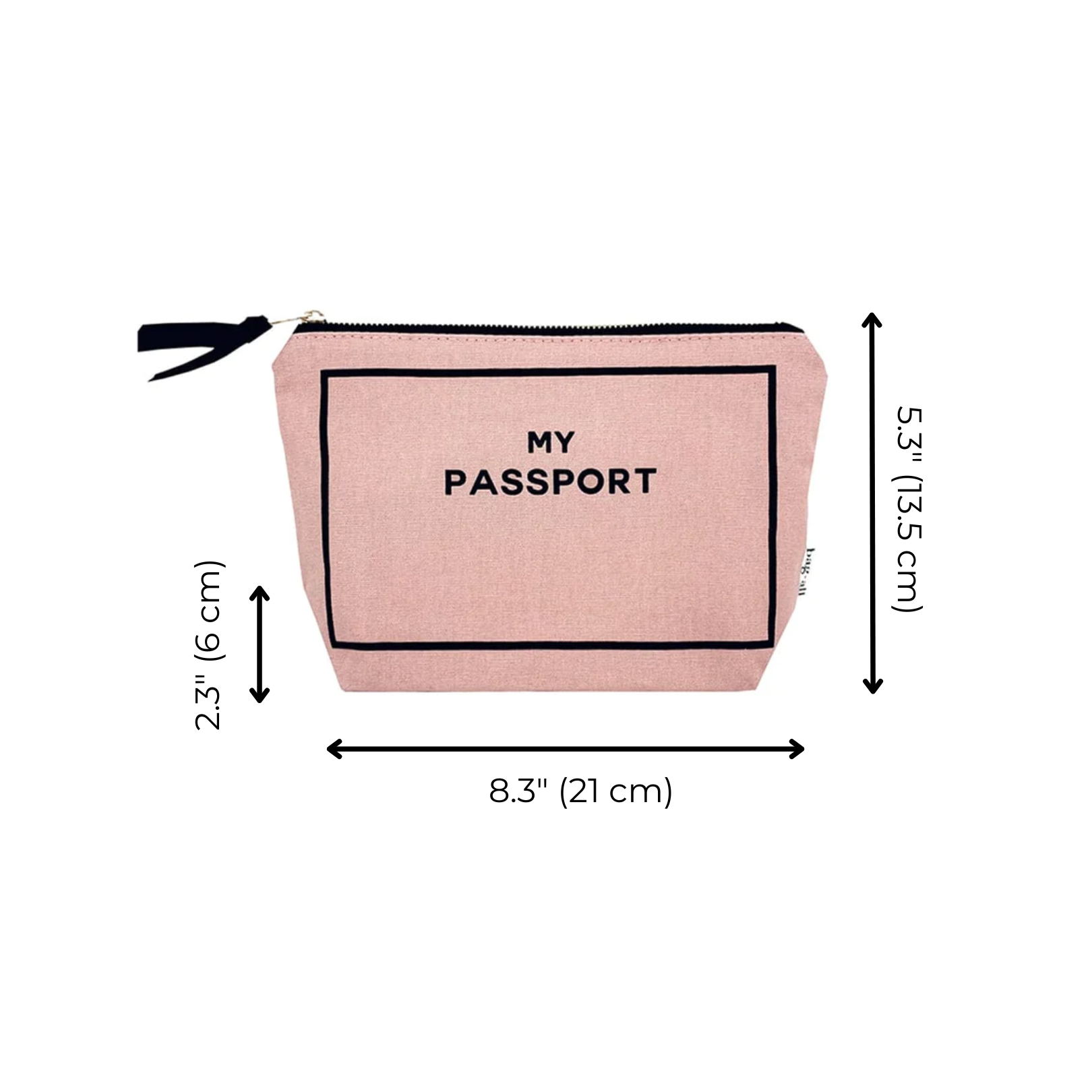 Passport Pouch – Pink/Blush - Glamourous Grace
