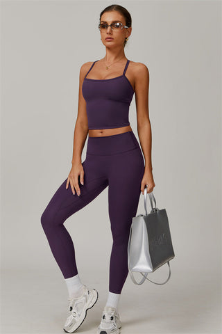 The Isabella Crop Top Leggings 2-Piece Set