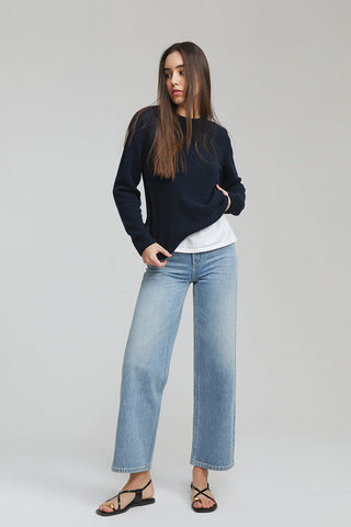 The Cityer Crop Wide Jeans HJ009 - Glamourous Grace