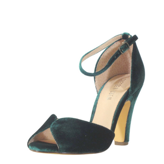Lola Velvet Heels - Glamourous Grace