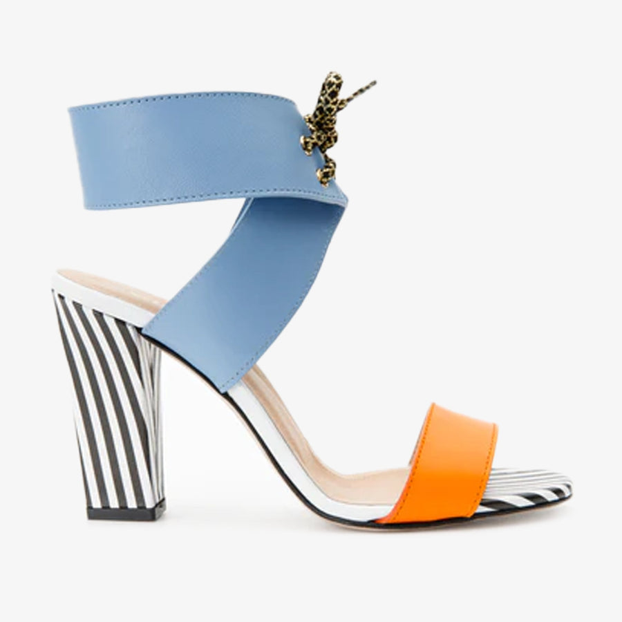 The Bloke Ankle Strap Multicolor Women Sandal - Glamourous Grace