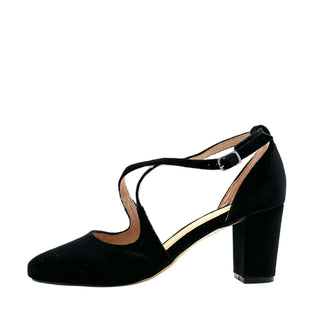 Oren Velvet Mary Jane Heels - Glamourous Grace