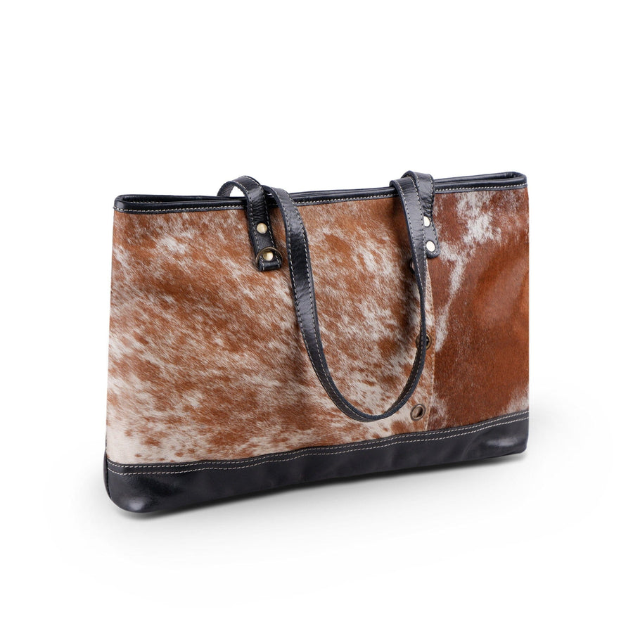 Blake Cowhide Tote Bag - Glamourous Grace