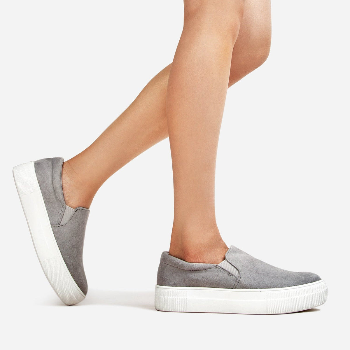 Luna | Grey Suede - Glamourous Grace