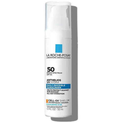 La Roche-Posay Anthelios UV Hydra Daily Invisible Sunscreen SPF 50 1.7oz - Glamourous Grace
