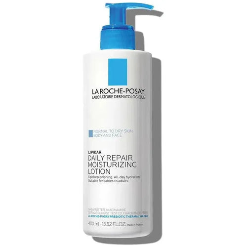 La Roche-Posay Lipikar Daily Repair Moisturizing Lotion - for Normal to Dry Skin 13.52 oz - Glamourous Grace