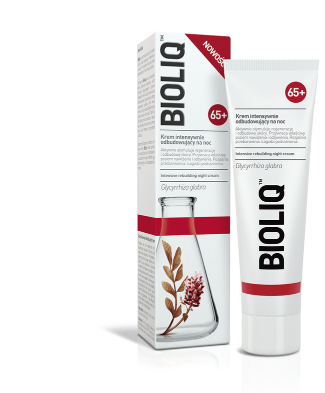 Bioliq 65+ Intensive Rebuilding Night Cream 50ml - Glamourous Grace