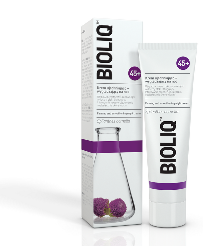 Bioliq 45+ Firming and Smoothing Night Cream 50ml - Glamourous Grace