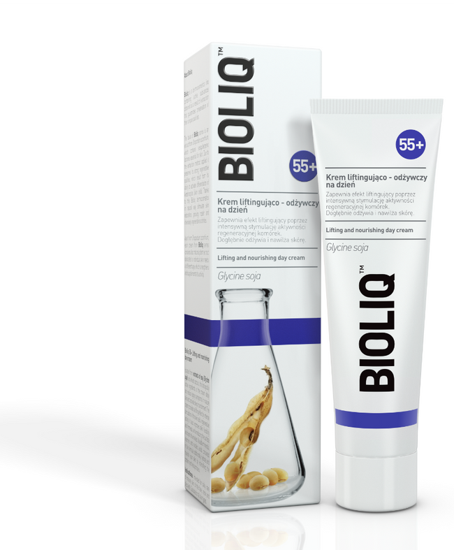 Bioliq 55+ Lifting and Nourishing Day Cream 50ml - Glamourous Grace