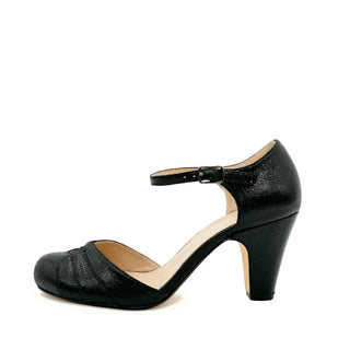 Goldie Metallic Ballroom Heels - Glamourous Grace