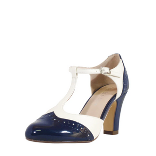 Gatsby II T-Strap Vintage Heels - Glamourous Grace