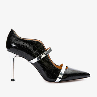 The Annapolis Black Patent Leather Pump Women Shoe - Glamourous Grace