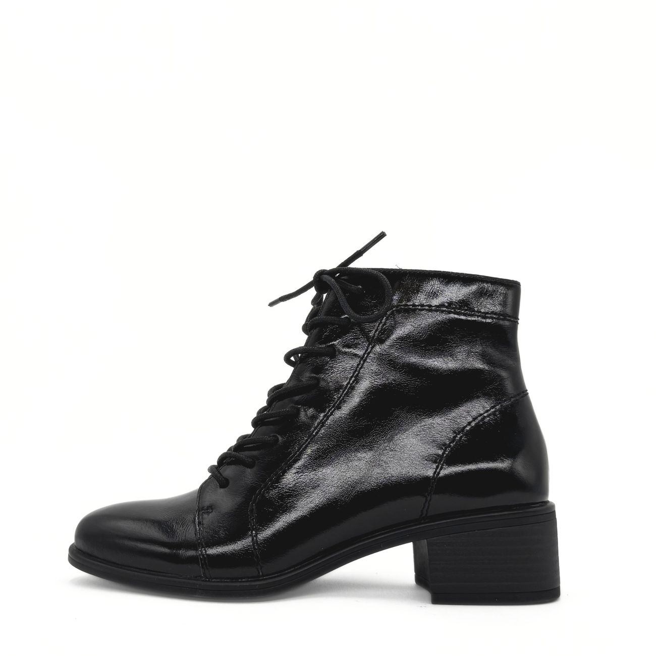 Lazor Lace Up Booties - Glamourous Grace