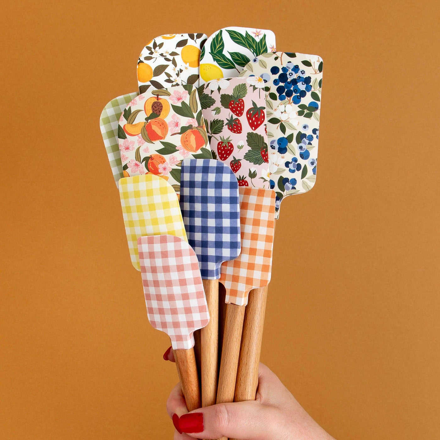 Fruit Silicone Kitchen Spatulas - Sets of 2 - Glamourous Grace