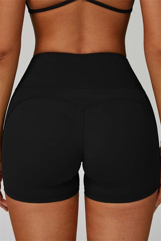 The Bold Cross Back Sports Bra Shorts 2-Piece Set