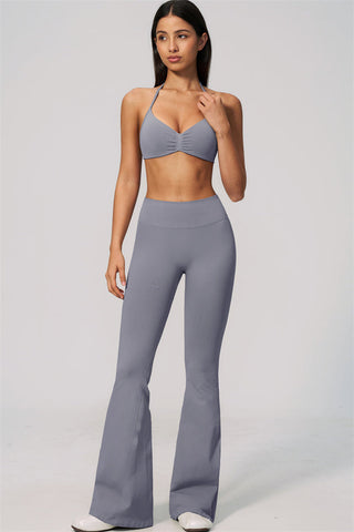 The Velvetine Flared Leggings